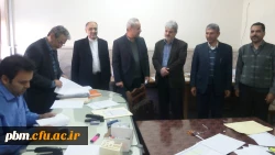 بازدید معاون آموزشی، پژوهشی و فرهنگی از روند برگزاری امتحانات