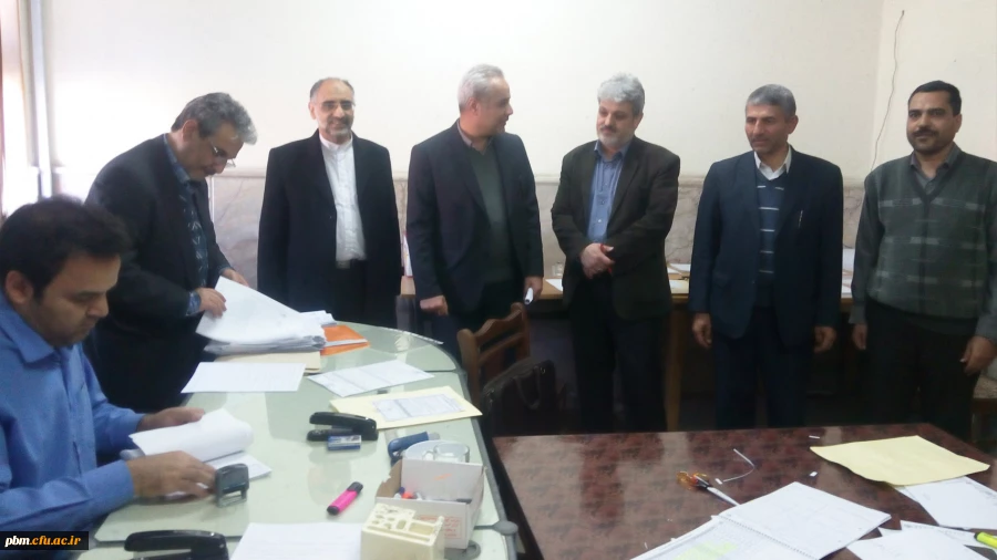 بازدید معاون آموزشی، پژوهشی و فرهنگی از روند برگزاری امتحانات