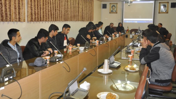 بازدید گروهی از دانش آموزان خراسان شمالی از پردیس شهید بهشتی