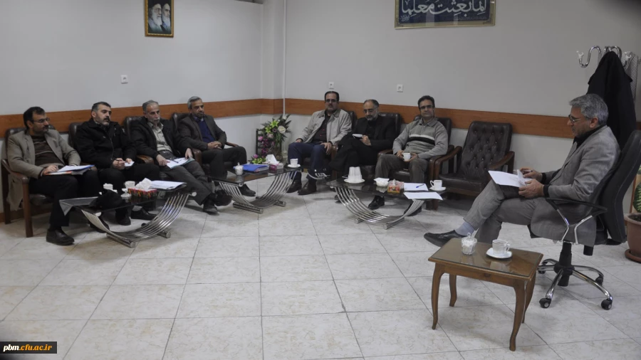 جلسه هماهنگی و هم اندیشی مسئولان و کارشناسان حوزه معاونت توسعه منابع و امور دانشجویی دانشگاه فرهنگیان خراسان رضوی