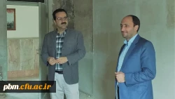 بازدید رییس مرکز هوشمندسازی دانشگاه فرهنگیان از  روند ساخت استودیوی محتوای الکترونیکی پردیس شهید بهشتی