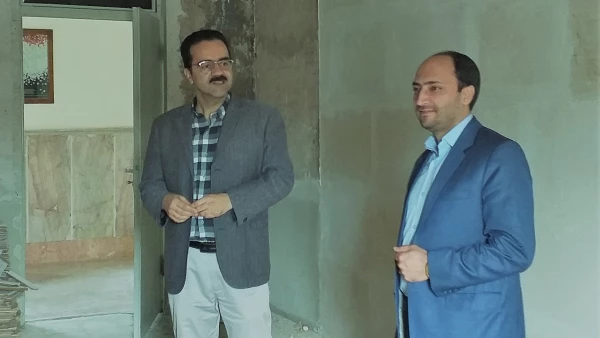 بازدید رییس مرکز هوشمندسازی دانشگاه فرهنگیان از  روند ساخت استودیوی محتوای الکترونیکی پردیس شهید بهشتی
