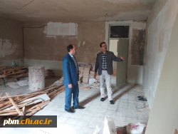 بازدید رییس مرکز هوشمندسازی دانشگاه فرهنگیان از روند ساخت استودیوی تولید محتوای الکترونیکی