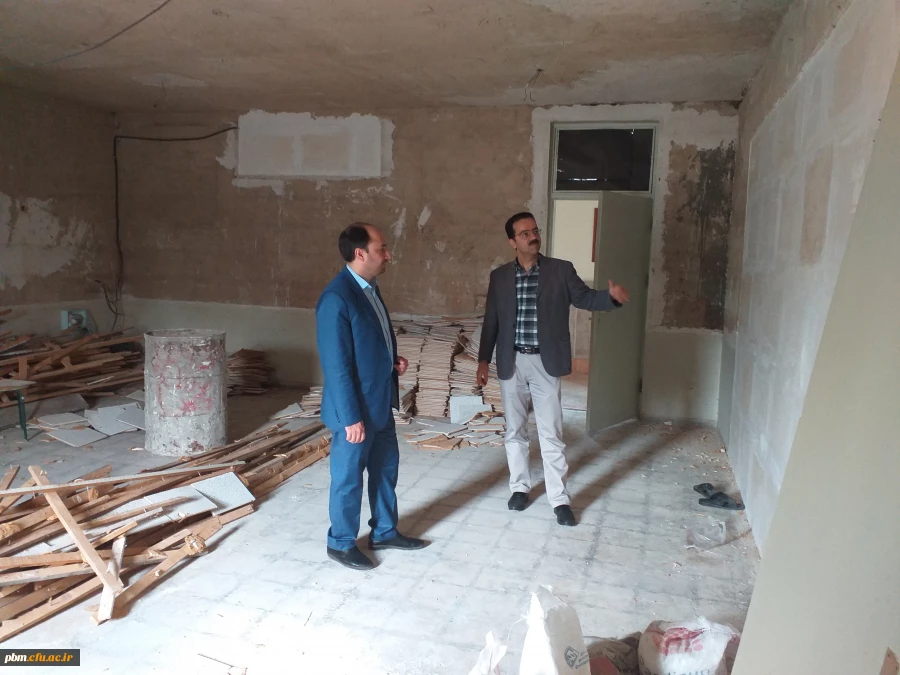 بازدید رییس مرکز هوشمندسازی دانشگاه فرهنگیان از روند ساخت استودیوی تولید محتوای الکترونیکی