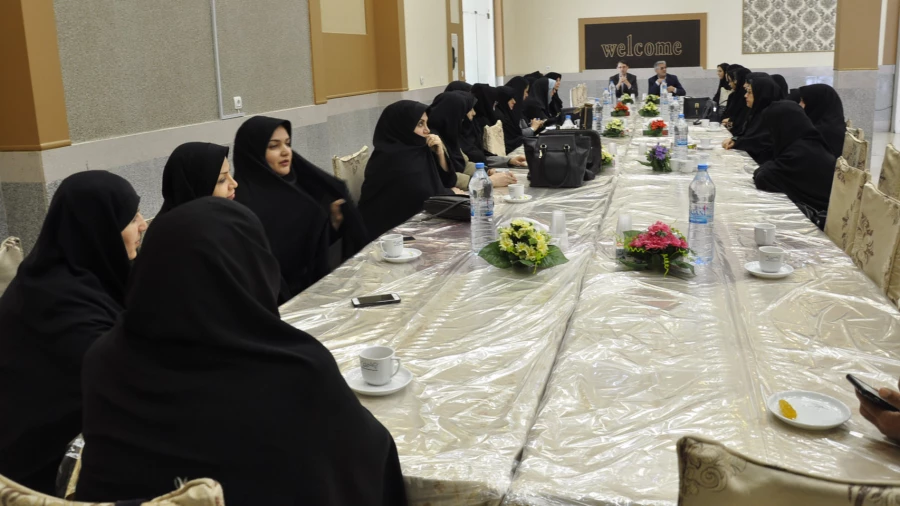 مراسم روز بزرگداشت مقام زن در دانشگاه فرهنگیان خراسان رضوی