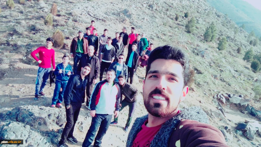 برگزاری برنامه کوهپیمایی دانشجویان و کارکنان پردیس شهید بهشتی
