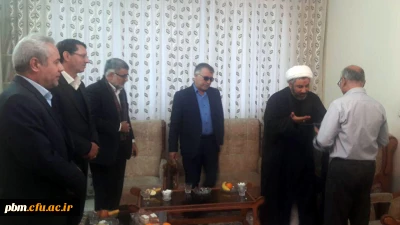 دیدار مسئولان دانشگاه فرهنگیان با خانواده استادان شاهد و ایثارگر