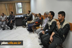 جلسه هماهنگی کارکنان حوزه خدمات، تأسیسات و فضای سبز پردیس شهید بهشتی