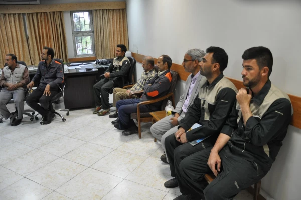 جلسه هماهنگی کارکنان حوزه خدمات، تأسیسات و فضای سبز پردیس شهید بهشتی