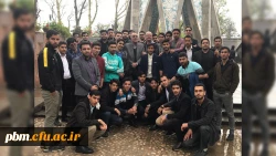 بازدید دانشجویان رشته آموزش زبان و ادبیات فارسی از آرامگاه عطار