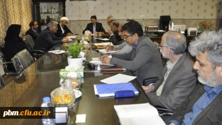 برگزاری جلسه شورای پردیس شهید بهشتی