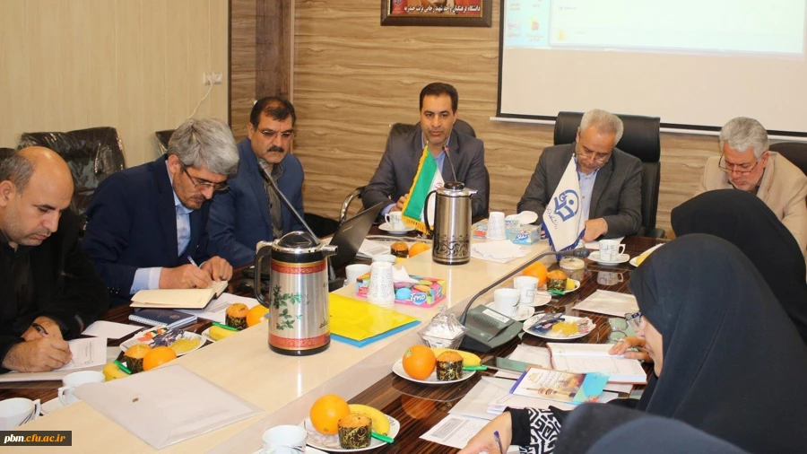 جلسه معاونان، کارشناس مسئولان و کارشناسان آموزش دانشگاه فرهنگیان خراسان رضوی