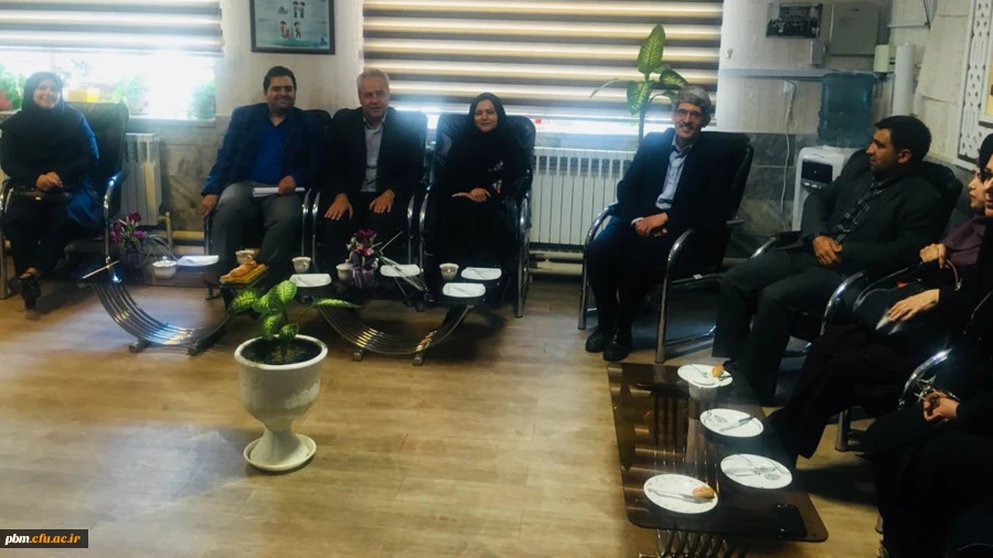دیدار معاون و مسئولان آموزش دانشگاه فرهنگیان خراسان رضوی از مدارس طرح کارورزی