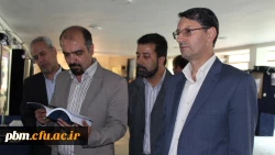 بازدید سرپرست اداره کل برنامه ریزی فرهنگی و اجتماعی دانشگاه فرهنگیان از نمایشگاه تولیدات علمی و فرهنگی استادان و کارکنان