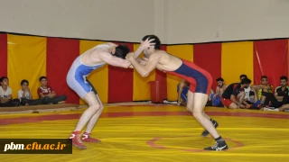 پایان مسابقات کشتی آزاد انتخابی تیم پردیس شهید بهشتی مشهد