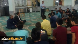 دیدار صمیمی مدیر و معاون دانشگاه فرهنگیان خراسان رضوی با دانشجویان پردیس شهید بهشتی