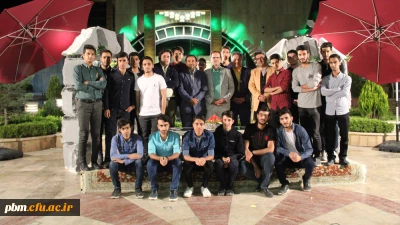 بازدید دانشجومعلمان پردیس شهید بهشتی از چگونگی تهیه یک برنامه تلویزیونی