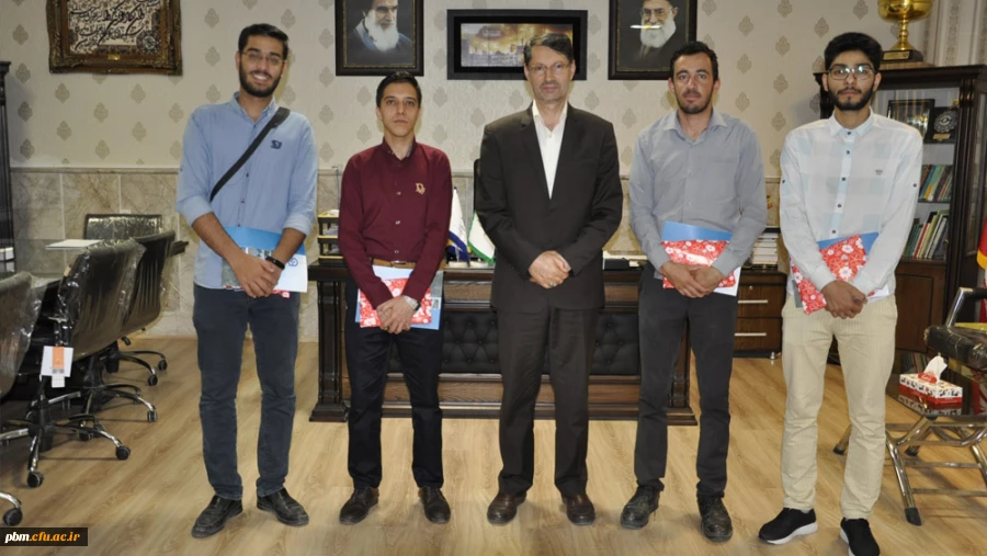 تقدیر مدیر امور پردیس های خراسان رضوی از دانشجومعلمان فعال در حوزه روابط عمومی