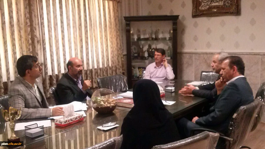 جلسة شورای تحصیلات تکمیلی دانشگاه فرهنگیان استان خراسان رضوی