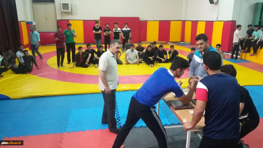 برگزاری مسابقه مچ اندازی در میان دانشجومعلمان پردیس شهید بهشتی