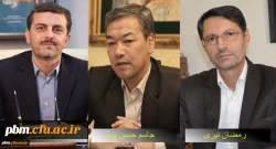 دیدار مدیر دانشگاه فرهنگیان خراسان رضوی با رئیس سازمان مدیریت و برنامه ریزی و مدیرکل نوسازی، توسعه و تجهیز مدارس استان