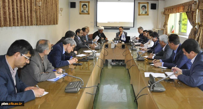 جلسه هماهنگی آزمون های پایانی دانشگاه فرهنگیان استان