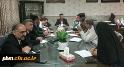 جلسه شورای ورزش و تربیت بدنی دانشگاه فرهنگیان خراسان رضوی