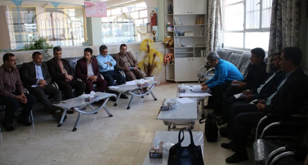 بازدید هیأت اعزامی مدیریت امور پردیس های استان از واحد شهید رجایی تربت حیدریه