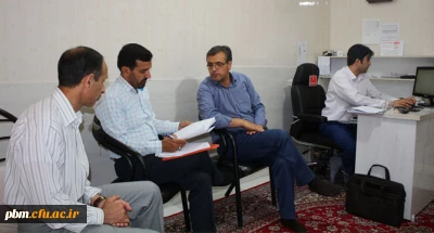 بازدید هیأت اعزامی مدیریت امور پردیس های استان از واحد شهید رجایی تربت حیدریه