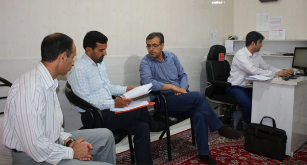 بازدید هیأت اعزامی مدیریت امور پردیس های استان از واحد شهید رجایی تربت حیدریه