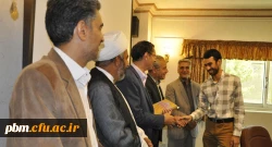 مراسم تجلیل از خادمان نماز پردیس شهید بهشتی مشهد