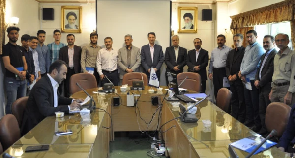 مراسم تجلیل از ورزشکاران برگزیده مسابقات جام رمضان پردیس شهید بهشتی