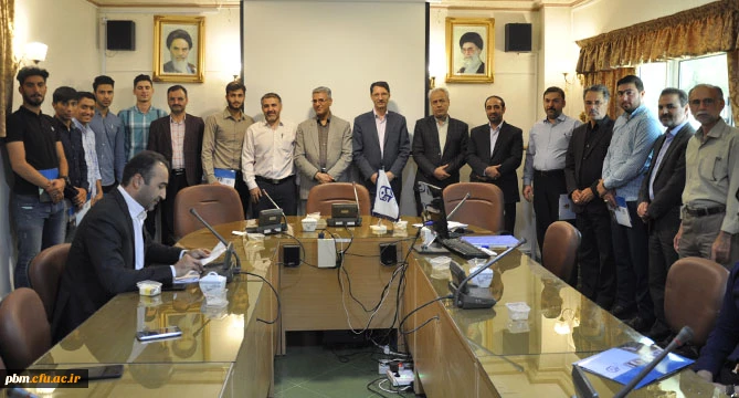 مراسم تجلیل از ورزشکاران برگزیده مسابقات جام رمضان پردیس شهید بهشتی