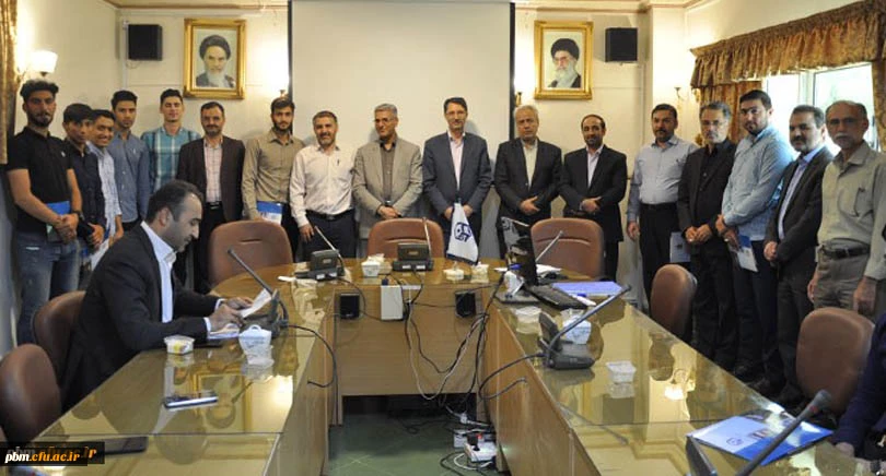 مراسم تجلیل از ورزشکاران برگزیده مسابقات جام رمضان پردیس شهید بهشتی