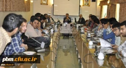 مراسم تجلیل از خادمان نماز  پردیس شهید بهشتی مشهد