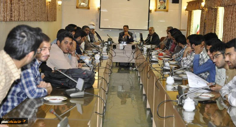 مراسم تجلیل از خادمان نماز  پردیس شهید بهشتی مشهد