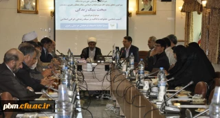 به میزبانی دانشگاه فرهنگیان خراسان رضوی برگزار شد:
نشست هم اندیشی نخبگان حوزه و دانشگاه با موضوع تحقق بیانیه گام دوم انقلاب