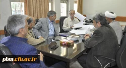 جلسه شورای انضباطی پردیس شهید بهشتی مشهد