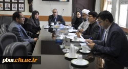 جلسه کمیته تعیین صلاحیت متقاضیان تدریس در رشته های مشاوره، روان شناسی و آموزش کودکان استثنایی دانشگاه فرهنگیان خراسان رضوی