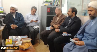 بازدید جمعی از مسئولان دانشگاه فرهنگیان خراسان رضوی از مدرسه علمیه حضرت مهدی(عج)