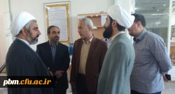 بازدید جمعی از مسئولان دانشگاه فرهنگیان خراسان رضوی از مدرسه علمیه حضرت مهدی(عج)