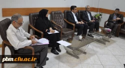 جلسه مشترک دانشگاه فرهنگیان و اداره کل آموزش و پرورش خراسان رضوی با موضوع برگزاری مصاحبه داوطلبان آزمون سراسری