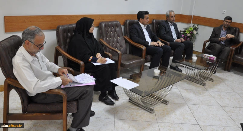 جلسه مشترک دانشگاه فرهنگیان و اداره کل آموزش و پرورش خراسان رضوی با موضوع برگزاری مصاحبه داوطلبان آزمون سراسری