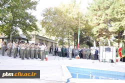 صبحگاه مشترک به مناسبت هفته دفاع مقدس