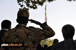 صبحگاه مشترک به مناسبت هفته دفاع مقدس