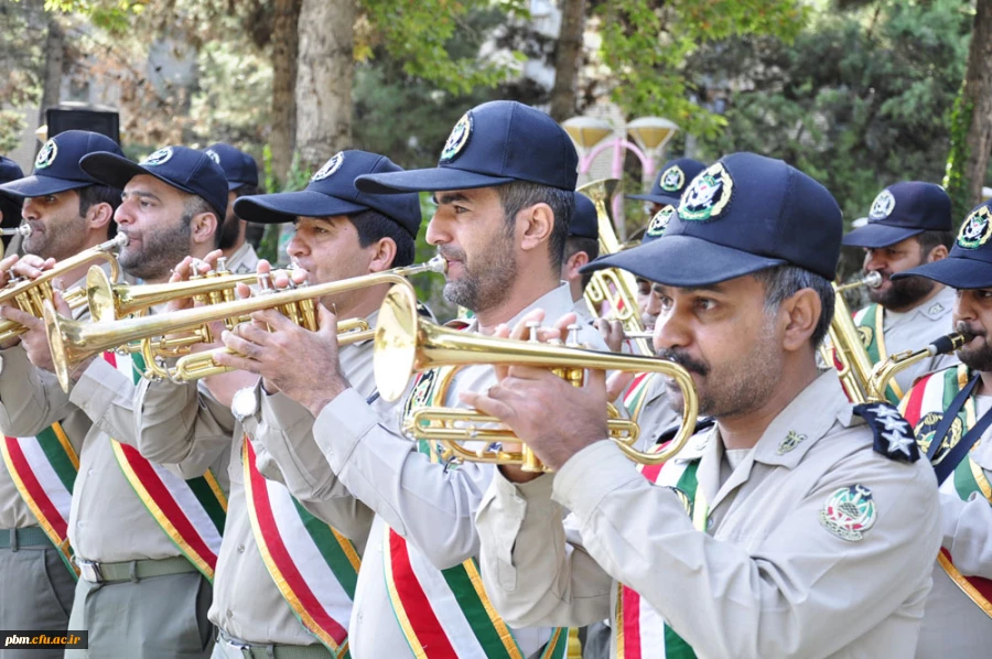 صبحگاه مشترک به مناسبت هفته دفاع مقدس