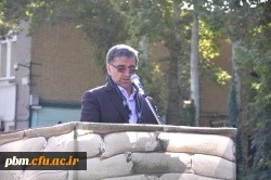 صبحگاه مشترک به مناسبت هفته دفاع مقدس