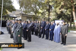 صبحگاه مشترک به مناسبت هفته دفاع مقدس