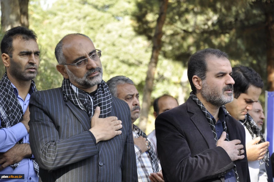 صبحگاه مشترک به مناسبت هفته دفاع مقدس