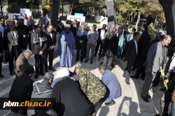 صبحگاه مشترک به مناسبت هفته دفاع مقدس